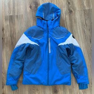 Obermeyer Boys Mach 13 Ski Jacket - Blue - Size Teen XL (18)